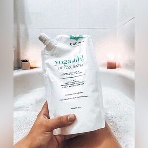 NWOT! Cuccio Somatology Yogahhh Detox Bath Salts w/Eucalyptus Oil—Perfecr Gift!